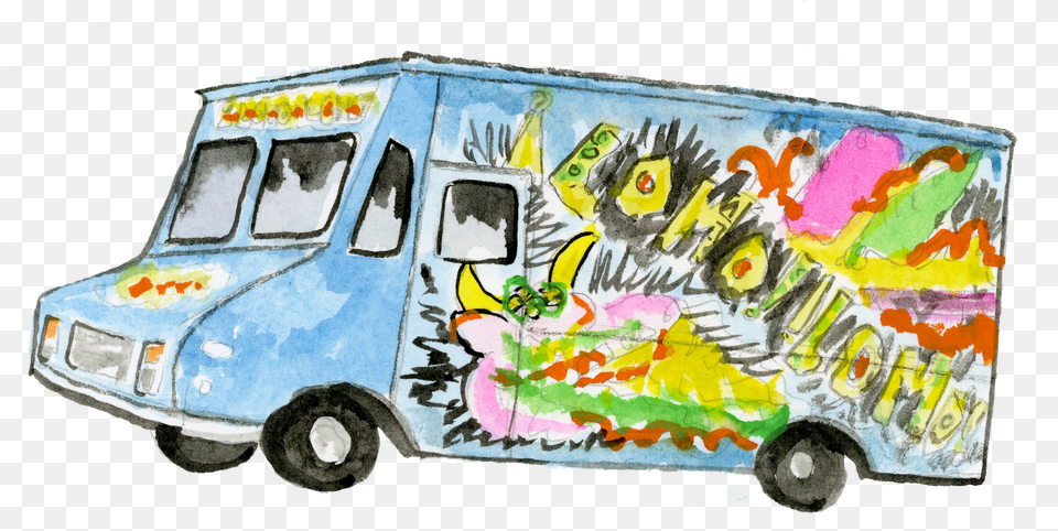 Taco Truck Food Truck Background Free Transparent Png