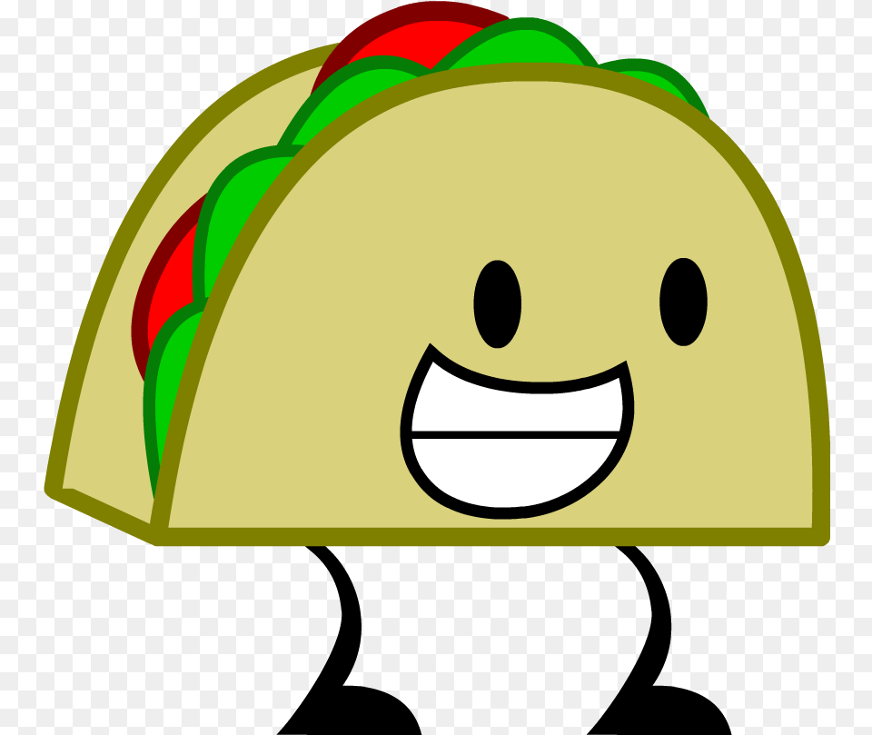 Tacoidleoldnew Cartoon Taco, Food, Fruit, Plant, Produce Free Png