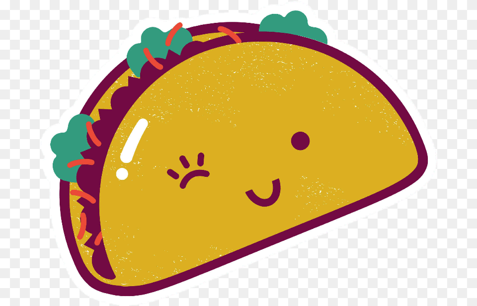 Tacos Clipart Smile Tacos, Food, Taco, Meal Png Image