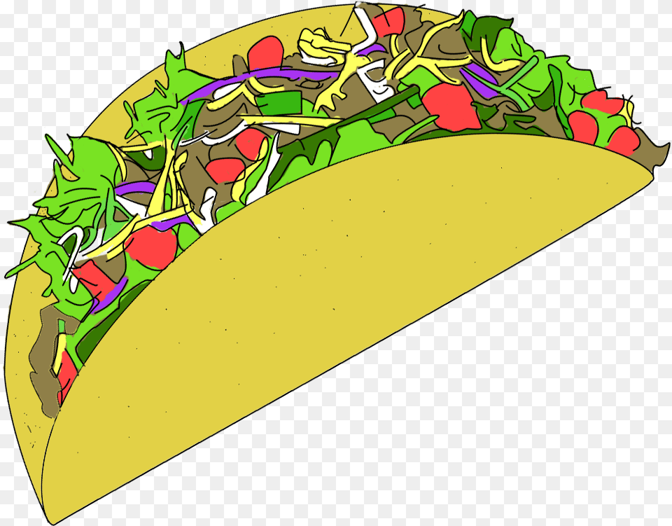 Tacos Clipart Transparent Taco Art, Food, Baby, Person Png Image