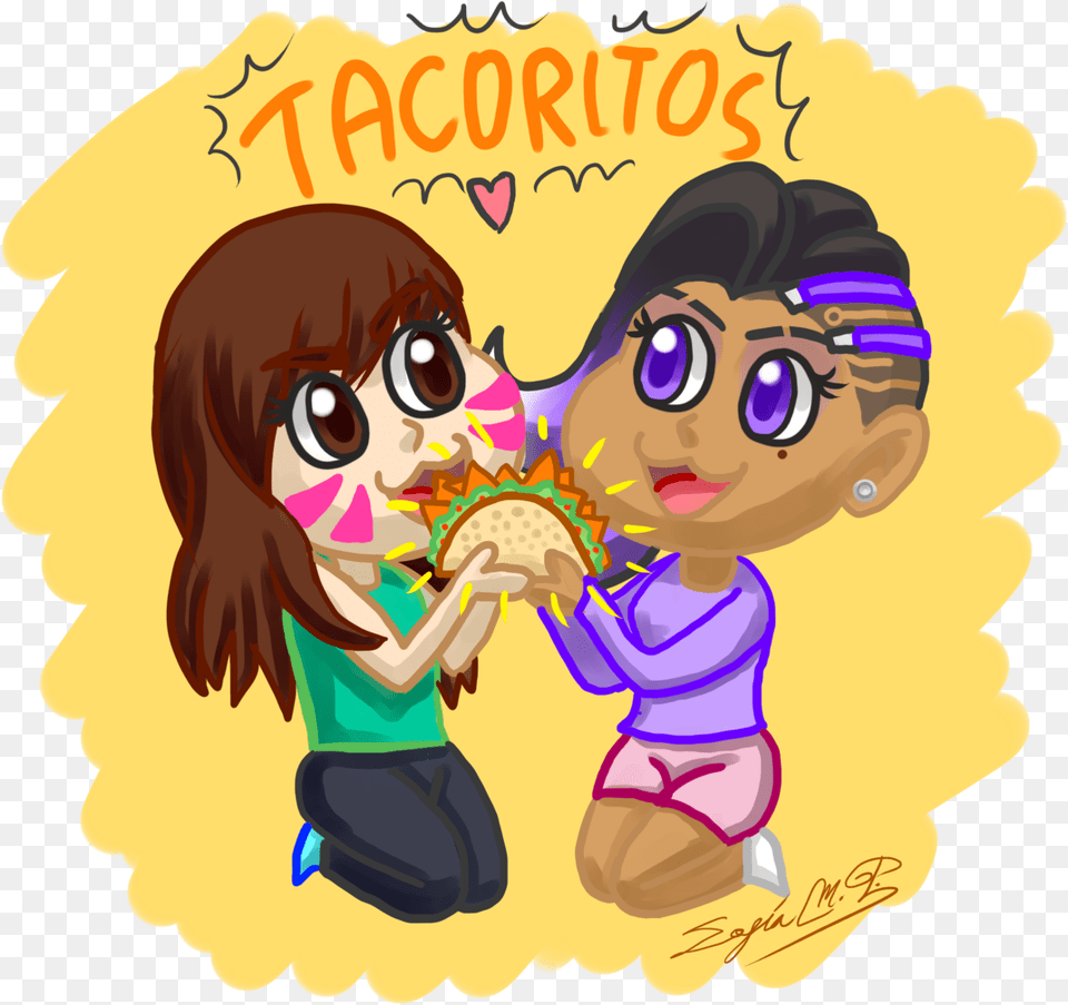 Tacos Doritos Tacoritos Cartoon, Book, Comics, Publication, Baby Free Png Download