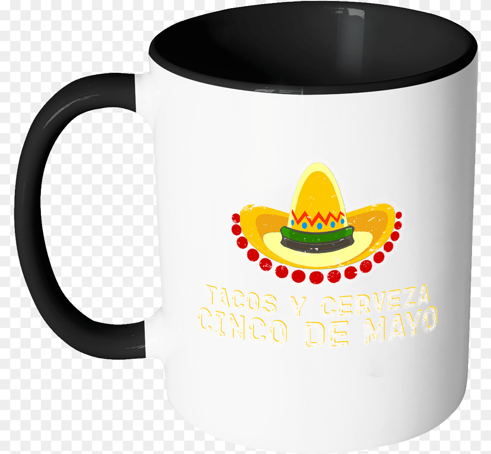 Tacos Y Cerveza Sombrero Happiness Quotes Mug, Clothing, Hat, Cup, Beverage Free Png