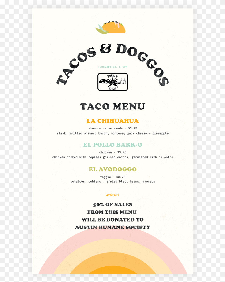 Tacosampdoggos Menu Mock, Advertisement, Poster, Text Free Png Download