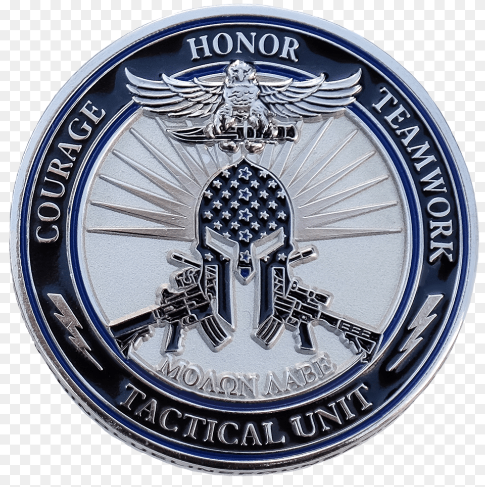 Tactical Coin Ice Factor Logo, Badge, Symbol, Emblem, Machine Free Transparent Png
