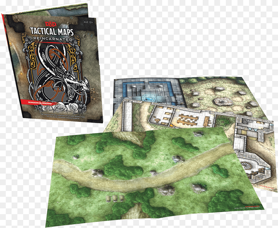 Tactical Maps Reincarnated Dungeons Dragons Tactical Maps Reincarnated, Book, Publication, Architecture, Building Free Png