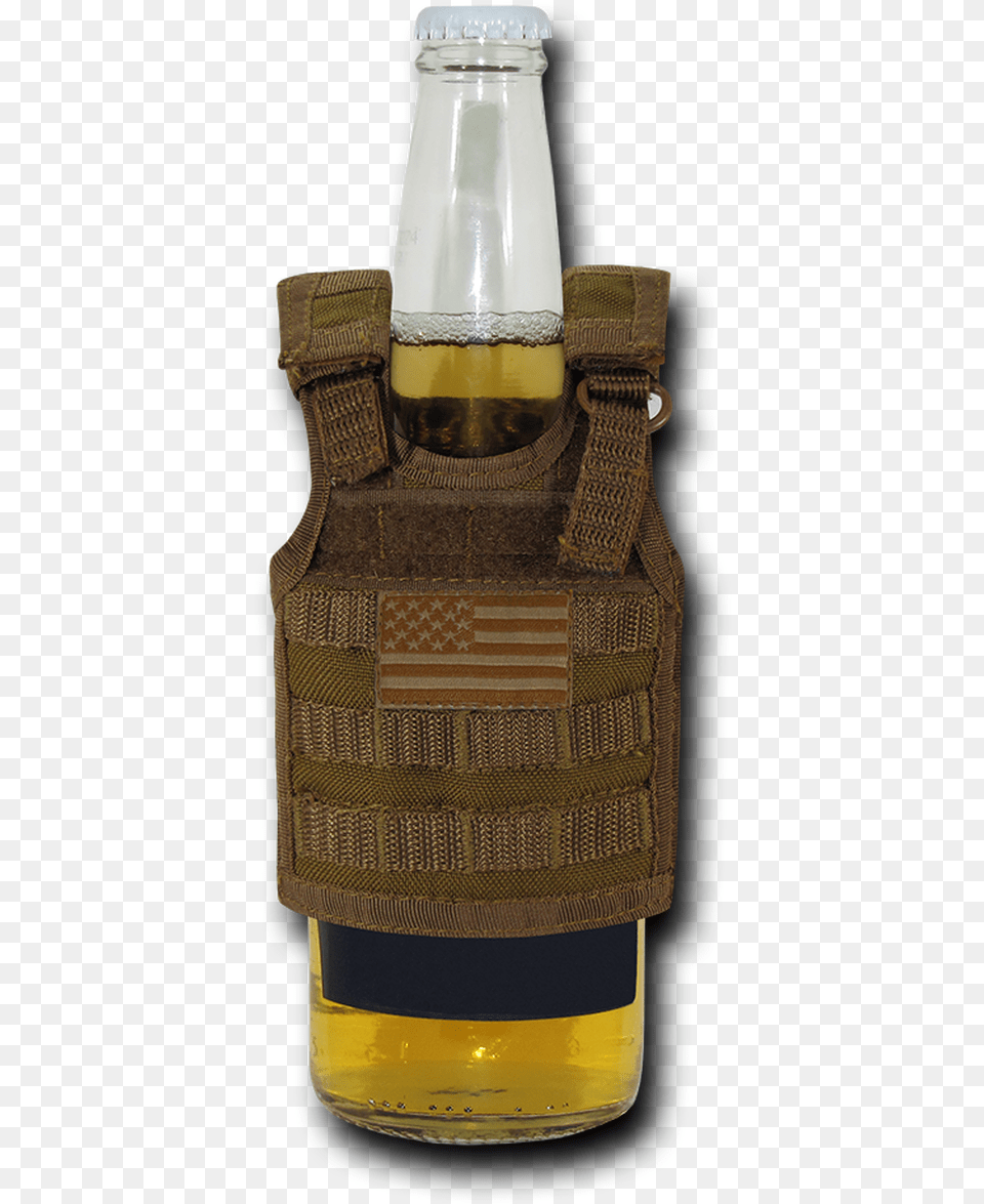 Tactical Mini Vest Bottle Koozie Koozie, Alcohol, Beer, Beverage, Clothing Free Png Download