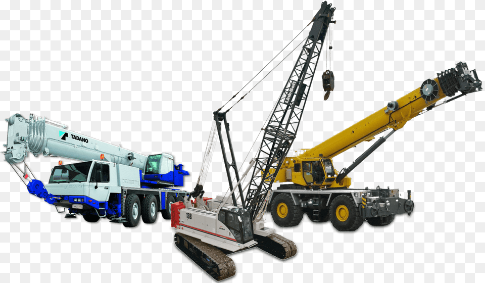 Tadano 110 Ton Crane, Construction, Construction Crane, Machine, Wheel Png