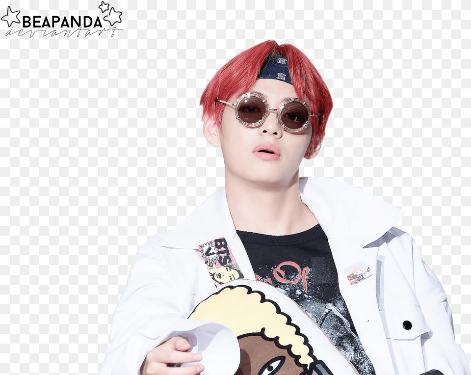 Taehyung And Bts Boy, Accessories, Sunglasses, Clothing, Coat Png Image