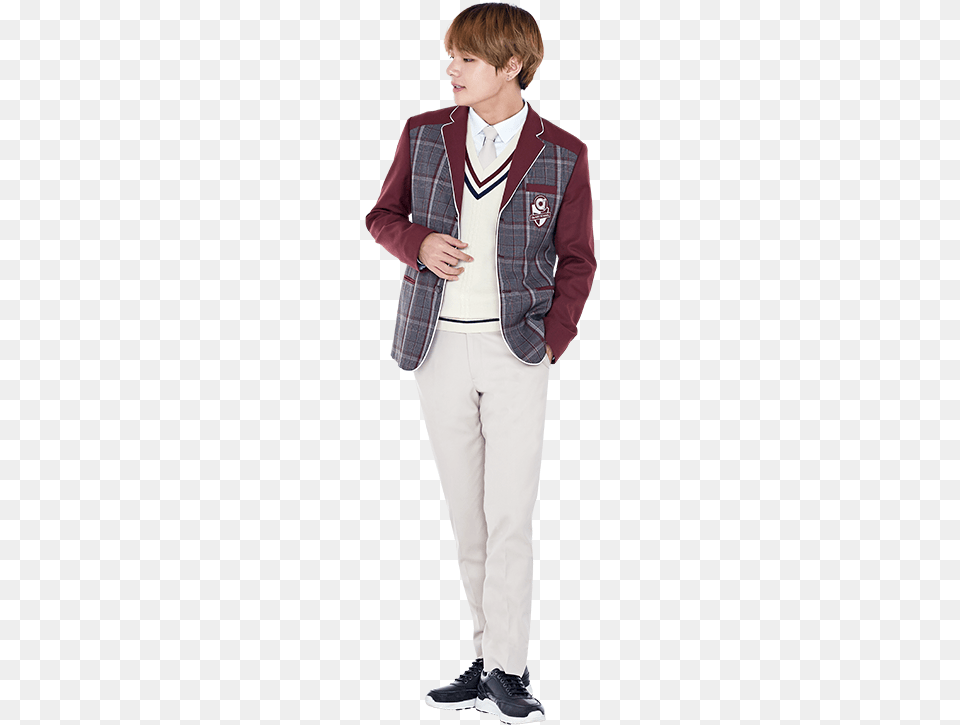 Taehyung Bts Big Hit Daegu V Taehyung Taehyung Uniform, Vest, Suit, Jacket, Formal Wear Free Transparent Png