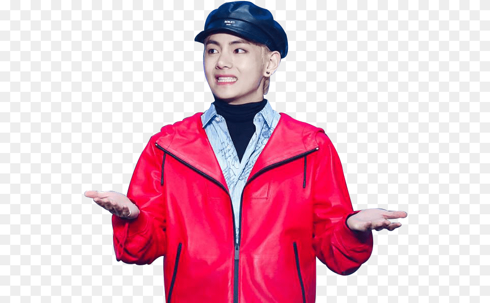 Taehyung Costume, Clothing, Coat, Jacket, Person Free Png