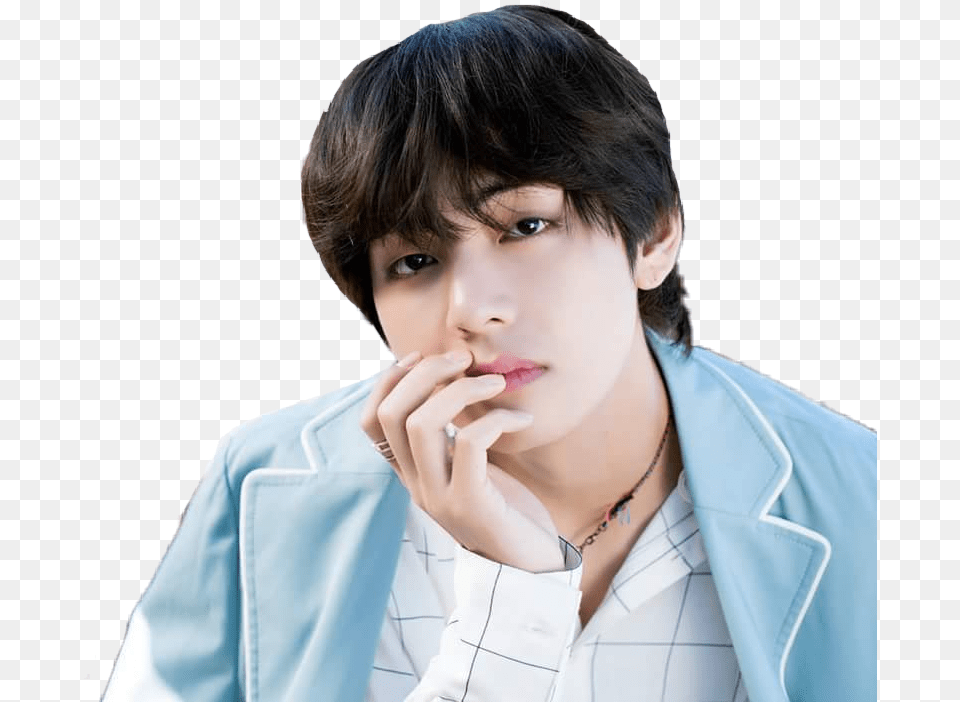 Taehyung V Bts Render Aesthetic Perfect Kpop Kim Taehyung, Head, Person, Face, Male Free Png Download