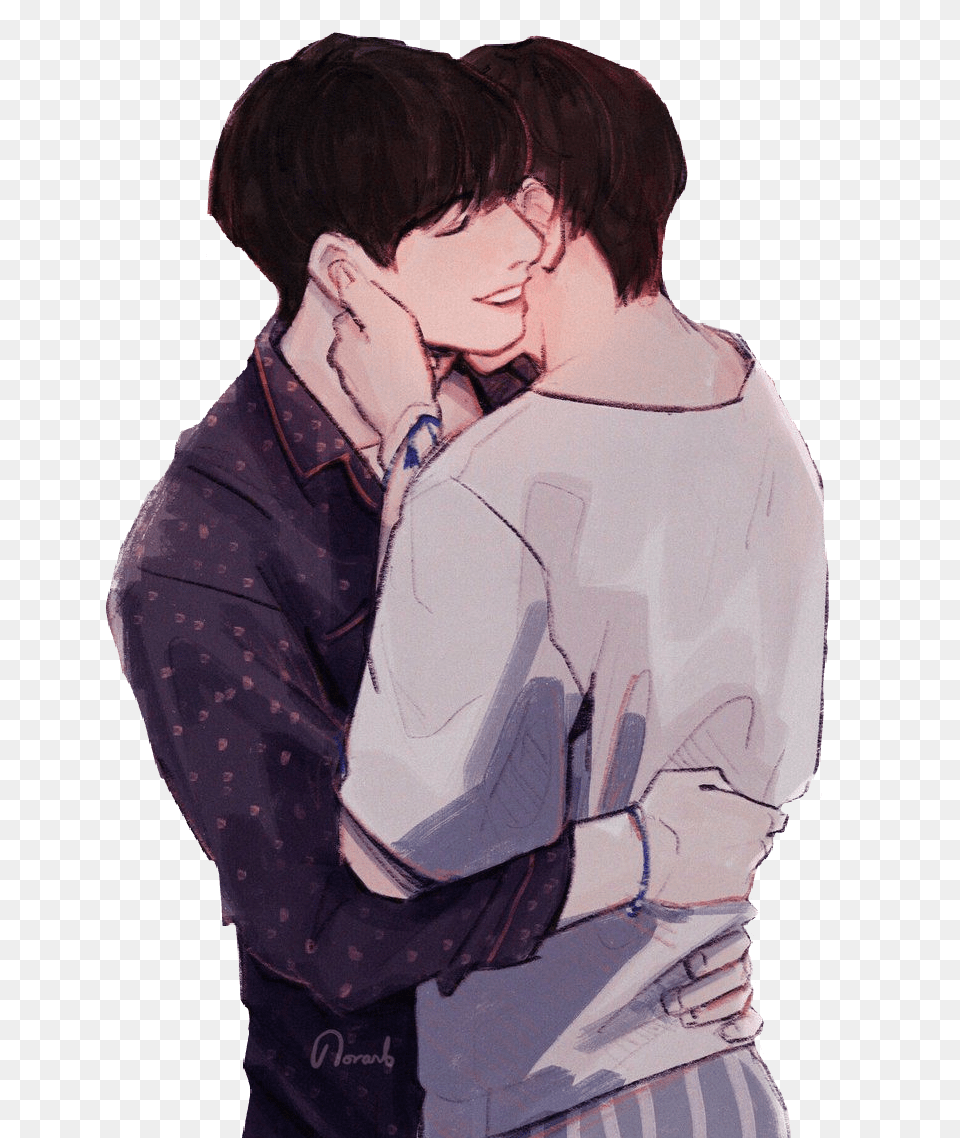 Taekook Fanart, Adult, Person, Man, Male Free Transparent Png