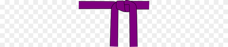 Taekwondo Belt Clipart, Purple, Knot Free Transparent Png