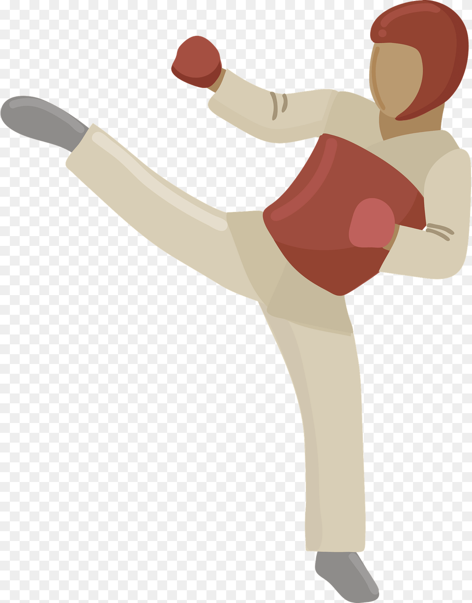 Taekwondo Clipart, Kicking, Person, Clothing, Glove Free Transparent Png