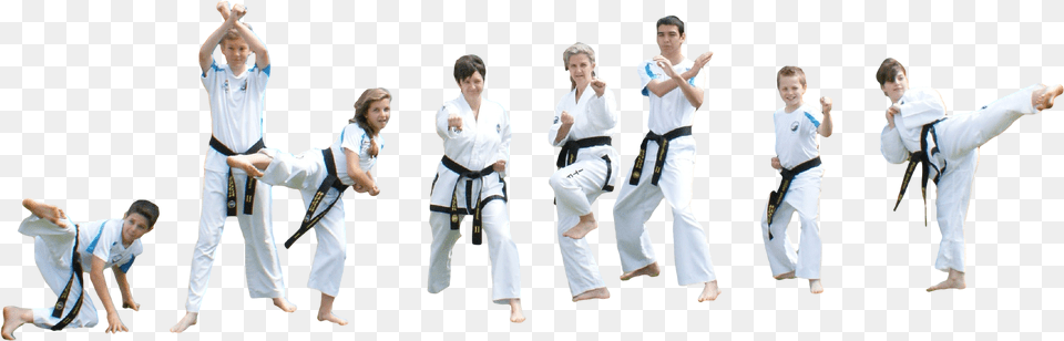 Taekwondo Karate Black Belt Social Group Team Karate Group, Sport, Person, Martial Arts, Adult Free Transparent Png