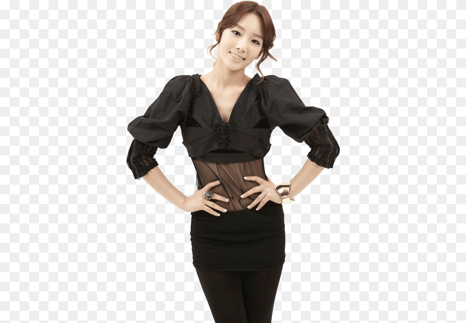 Taeyeon6 Taeyeon7 Girls Generation Taeyeon And Jessica, Adult, Blouse, Clothing, Female Free Transparent Png