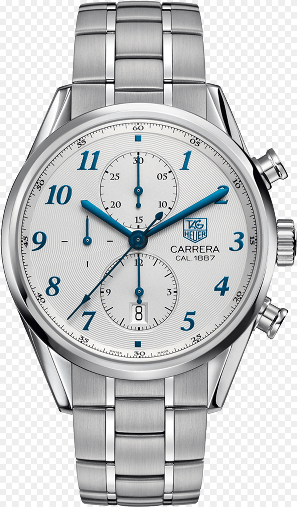 Tag Heuer Carrera 1887 Blue, Arm, Body Part, Person, Wristwatch Free Png Download