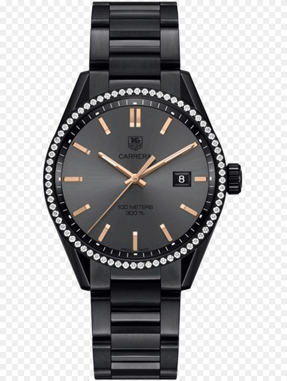 Tag Heuer Carrera Cara Delevingne War101b Ladies Tag Heuer Carrera Watches, Arm, Body Part, Person, Wristwatch Png