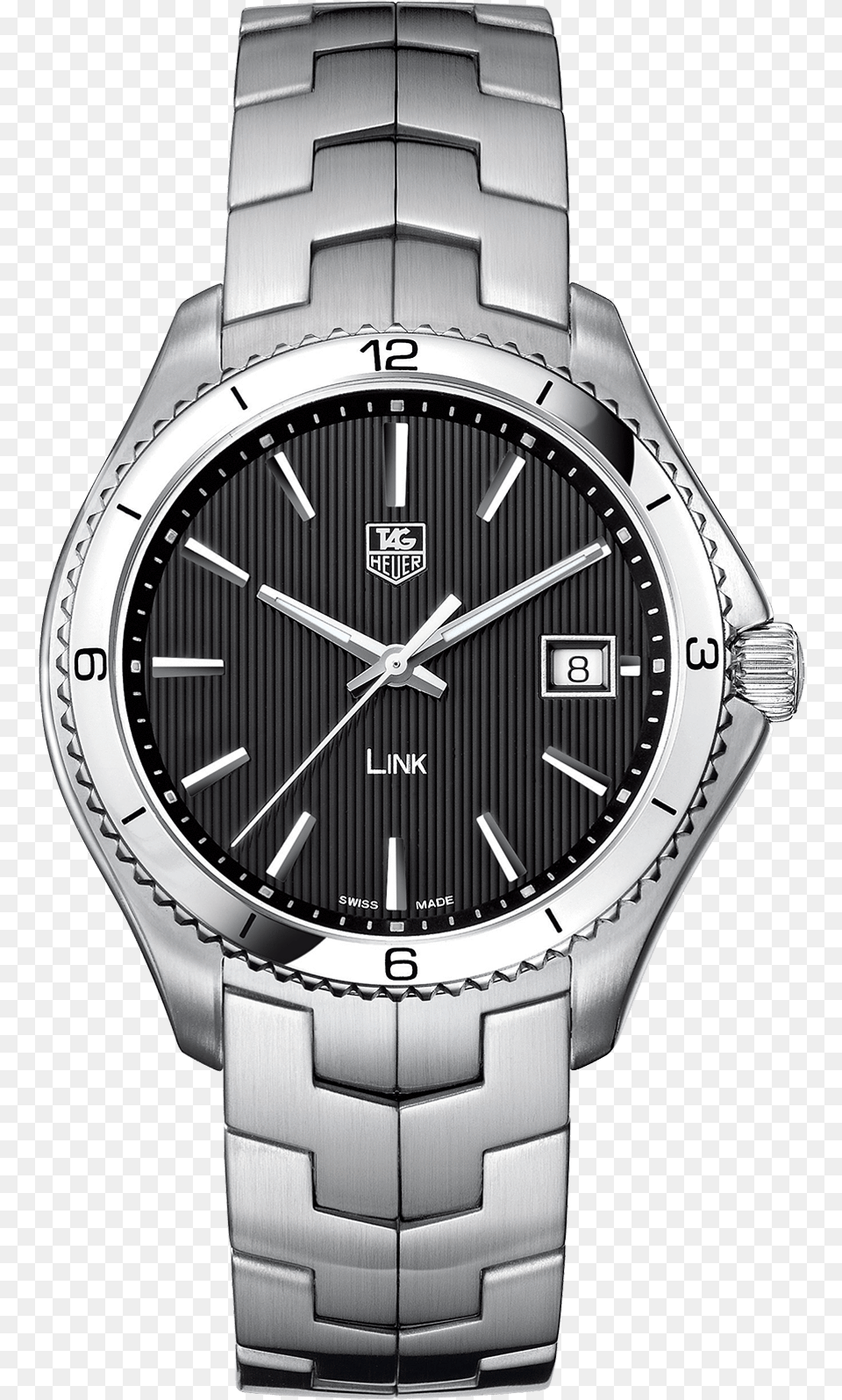 Tag Heuer Link Tag Heuer Link Stainless Steel Men39s Watch, Arm, Body Part, Person, Wristwatch Png