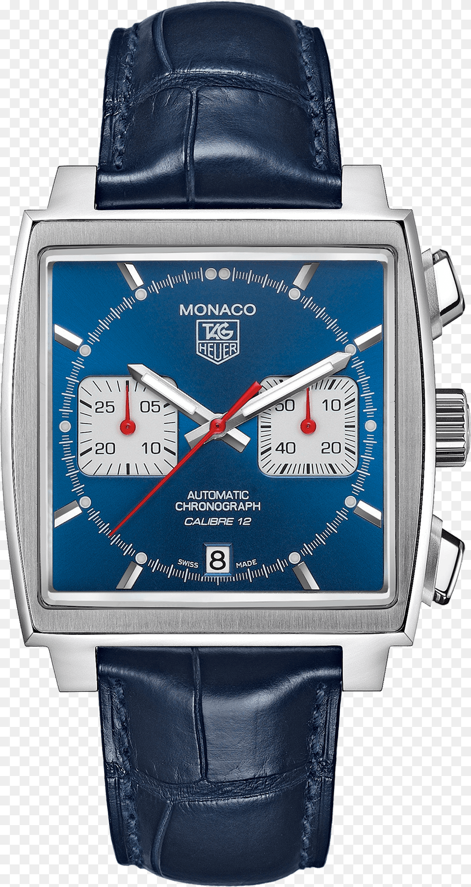 Tag Heuer Monaco Calibre Tag Heuer Monaco, Arm, Body Part, Person, Wristwatch Free Transparent Png