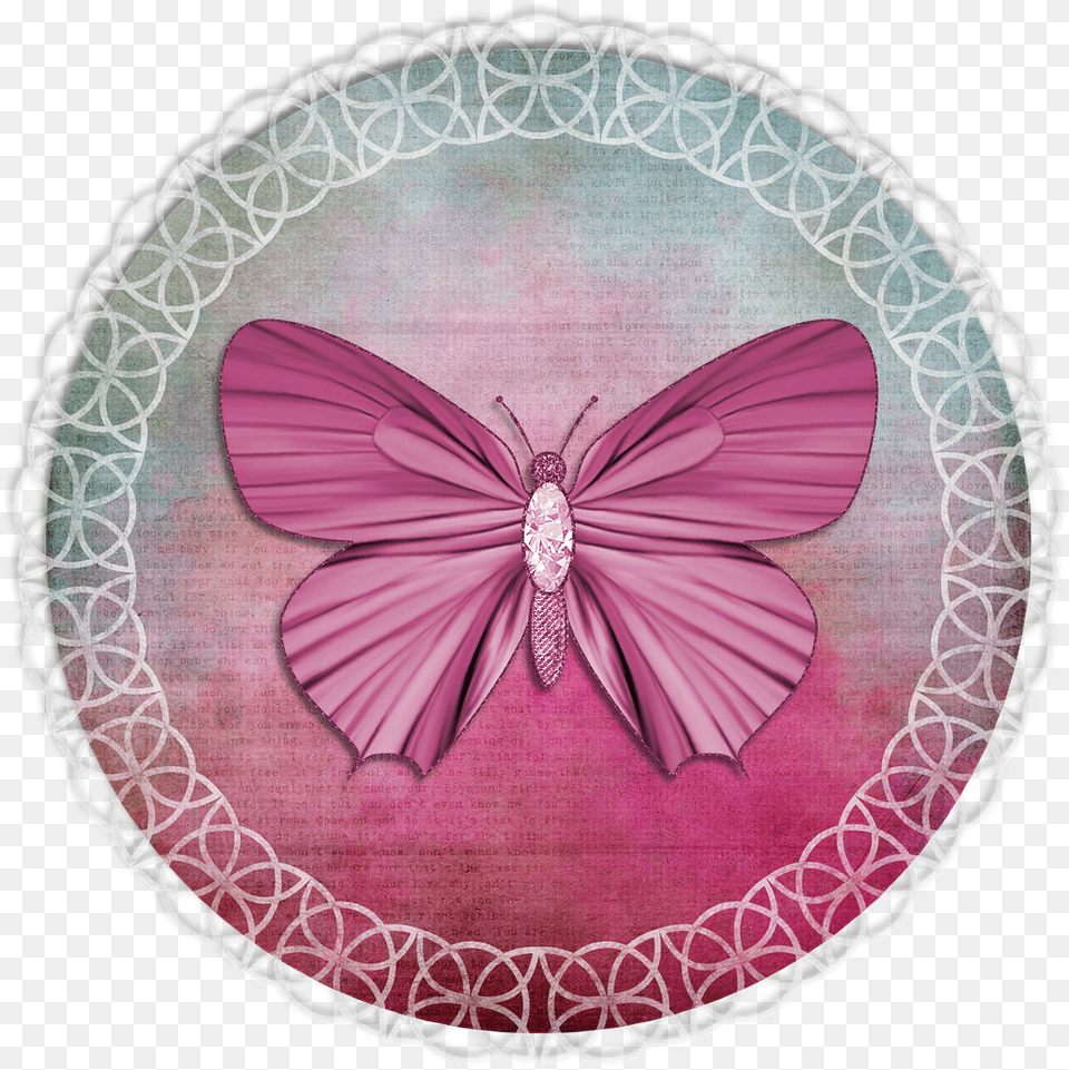 Tag Lace Pink Green Label Butterfly Scrapbooking Printable Butterfly Template Pink, Home Decor, Pattern Free Png