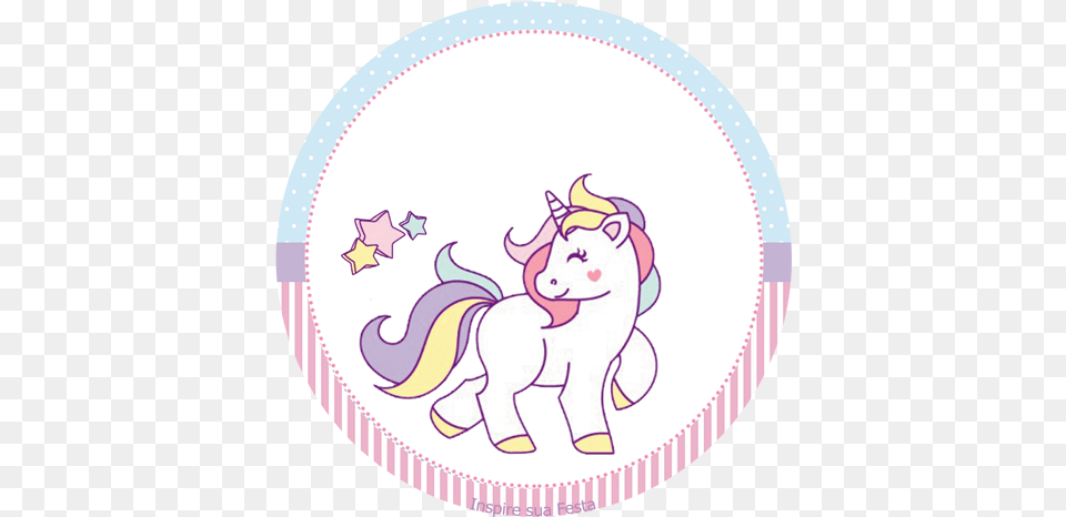 Tag Redonda Personalizada Gratis Unicornio Sketchbook For Girls Blank Journal For Doodles Drawing, Home Decor Png Image