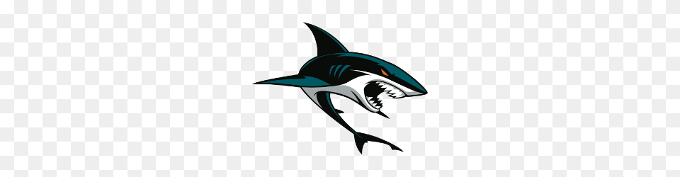 Tag San Jose Sharks Primary Logo Sports Logo History, Animal, Fish, Sea Life, Shark Png Image