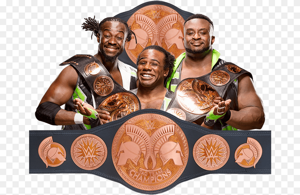 Tag Team The New Day Wwe Tag Team Championship The New Day, Adult, Person, Man, Male Free Png