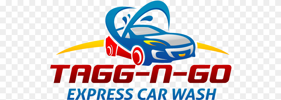 Tagg N Go Logo Car Wash En, Advertisement Free Png Download