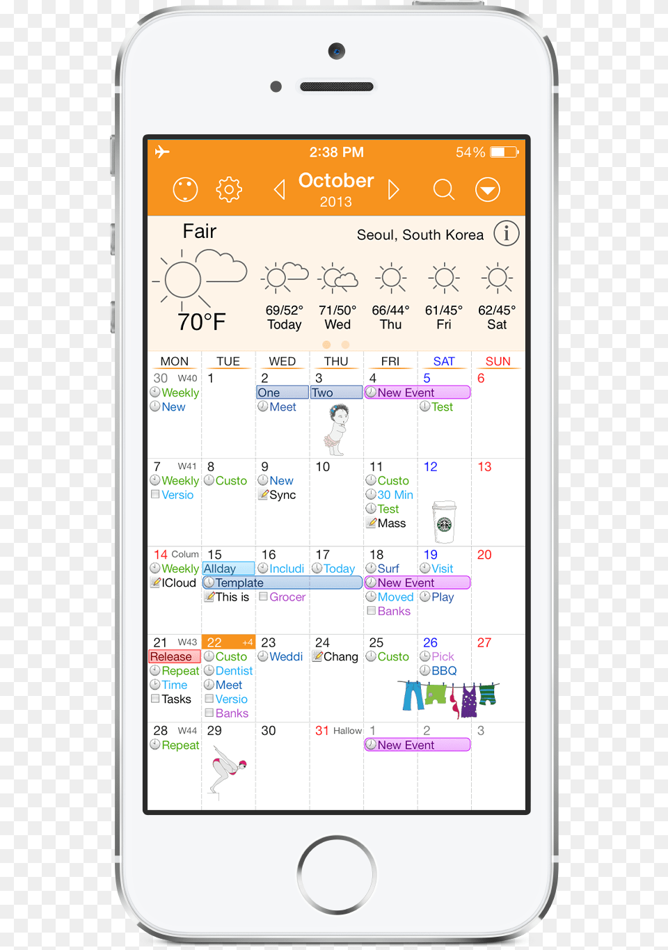 Tagged With Awesome Calendar Smartphone, Electronics, Mobile Phone, Phone, Text Free Transparent Png