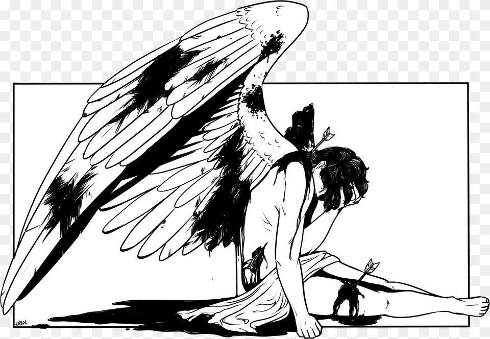 Tags Fallen Angel Illustration, Book, Comics, Publication, Adult Png