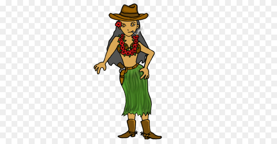 Tahitian Cowboy, Adult, Person, Woman, Female Free Png Download