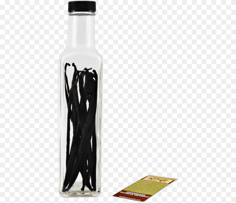 Tahitian Homemade Vanilla Extract Starter Kit Glass Bottle, Shaker Free Png
