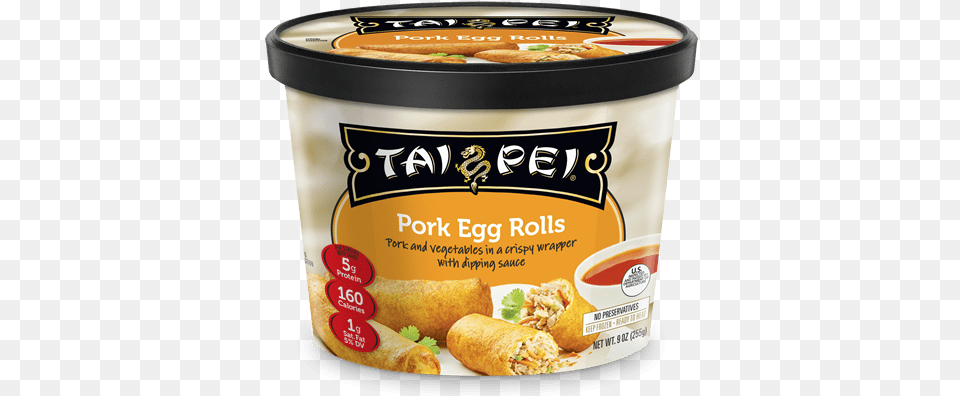 Tai Pei Egg Rolls Pork 24 Oz, Food, Ketchup, Pizza, Sandwich Free Png Download