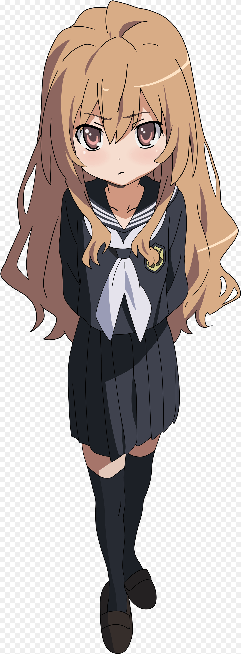 Taiga Aisaka Black Uniform, Publication, Book, Comics, Adult Png