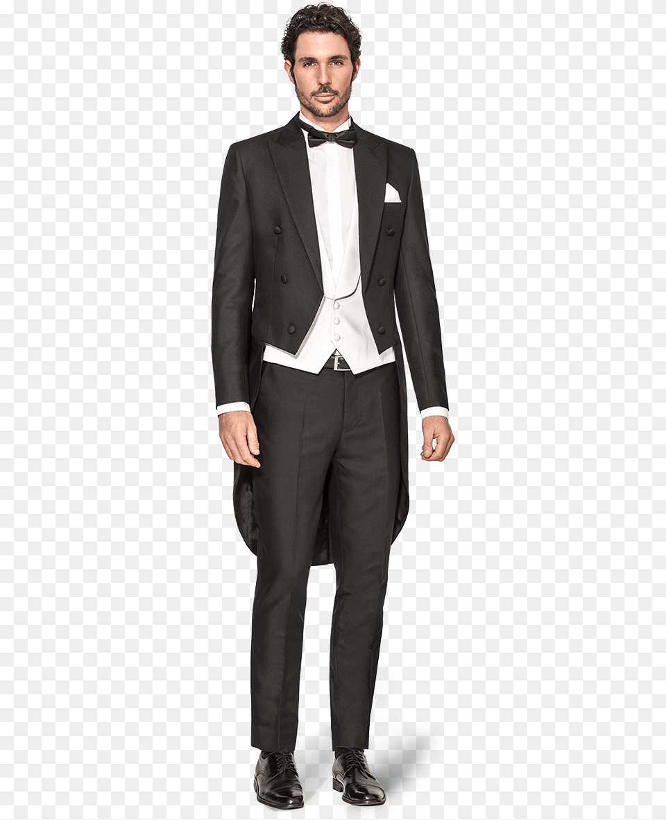 Tailcoat Suit Coat Tail Suit, Clothing, Formal Wear, Tuxedo, Adult Free Png Download