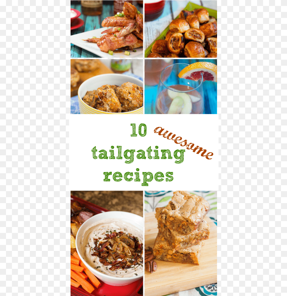 Tailgating Recipes From The Girl In The Little Red, Food, Lunch, Meal, Bread Png Image