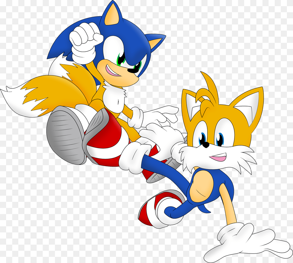 Tails The Fox Sonic, Cartoon Png