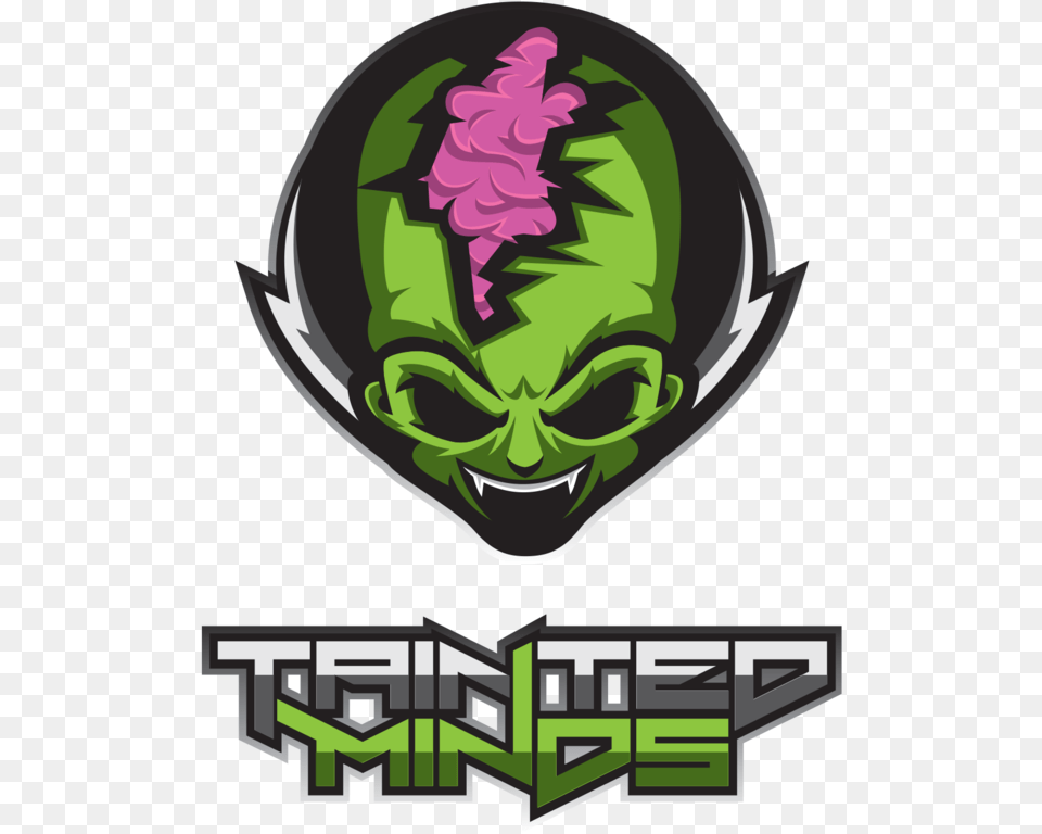 Tainted Minds Csgo Logo Download, Green, Sticker, Art, Graphics Free Transparent Png