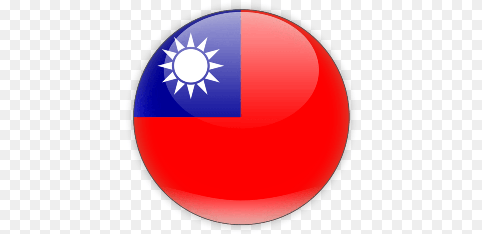 Taiwan Flag Of The Republic Of China Flag Of Egypt Taiwan Flag Logo, Sphere, Astronomy, Moon, Nature Png