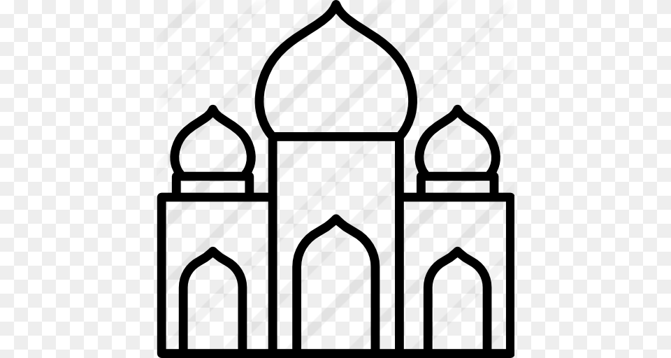 Taj Mahal, Gray Png