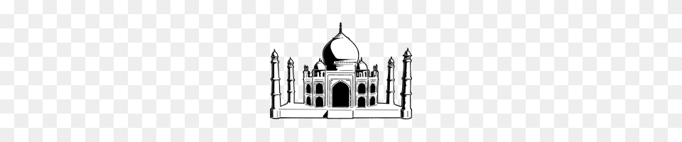 Taj Mahal Clip Art Image, Architecture, Building, Dome, Arch Png