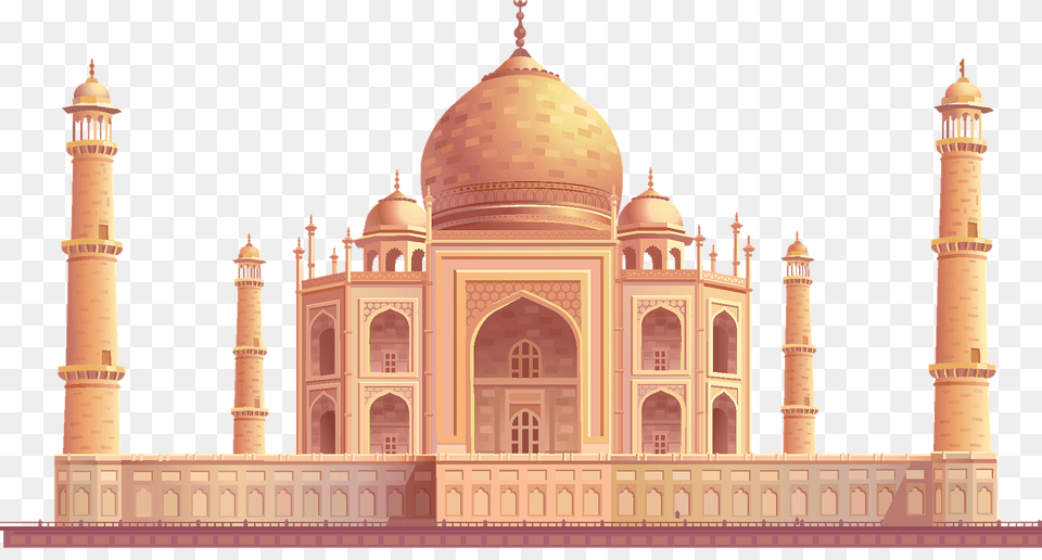 Taj Mahal Clipart, Architecture, Building, Dome, Arch Free Png Download