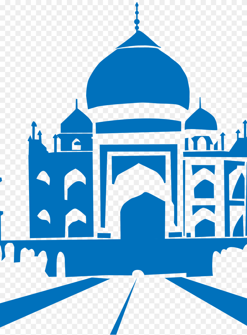 Taj Mahal Clipart, Architecture, Building, Dome, Mosque Free Transparent Png