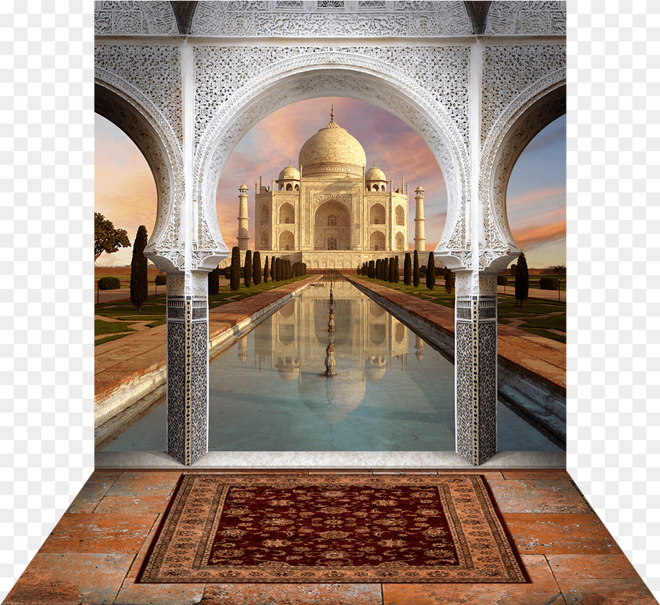 Taj Mahal Daytime Taj Mahal, Arch, Architecture, Building, Gothic Arch Free Png
