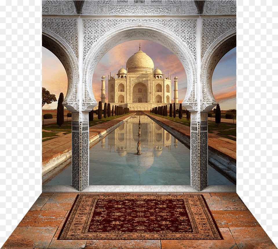 Taj Mahal Daytime Taj Mahal, Arch, Architecture, Gothic Arch, Building Free Transparent Png