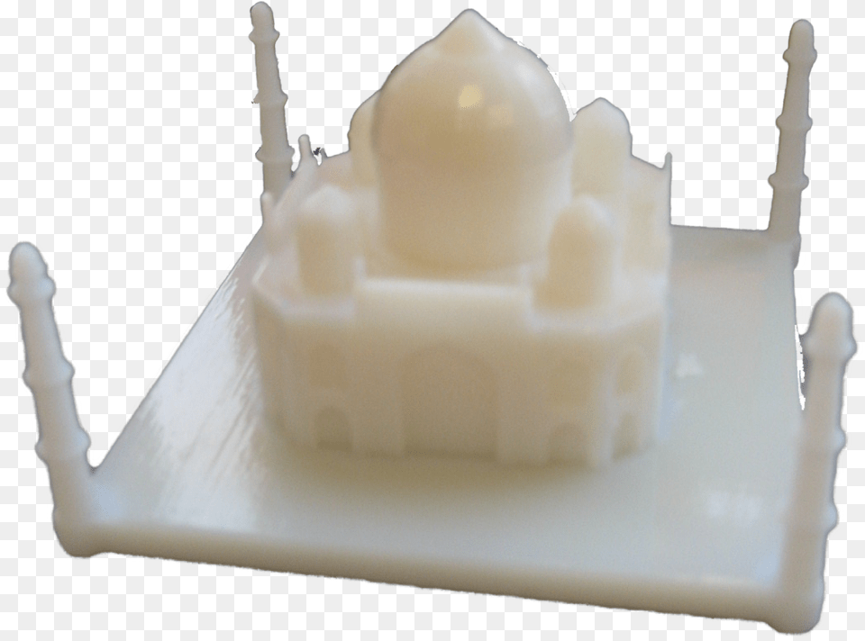 Taj Mahal Fdm Plastic 3d Print Cake, Beverage, Milk Free Png Download
