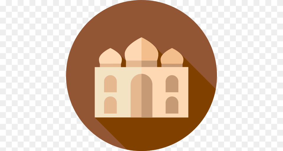 Taj Mahal Icon, Disk Free Png