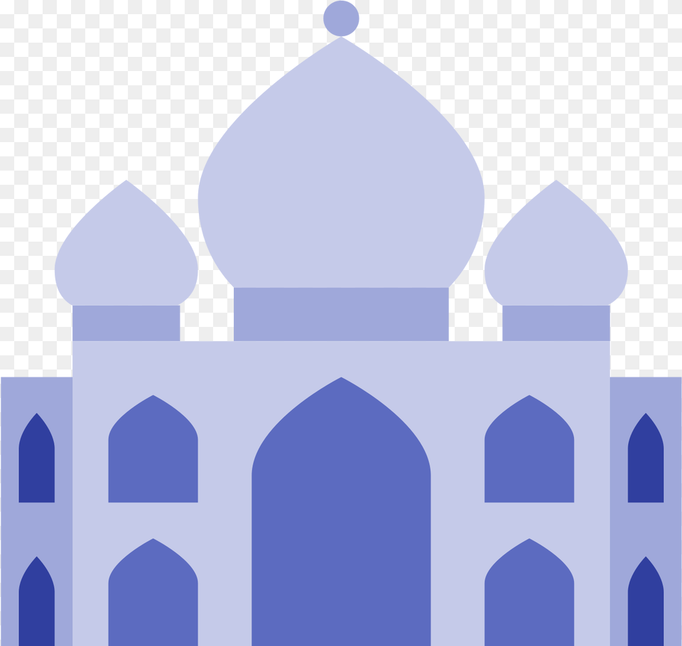 Taj Mahal Icon Taj Mahal Emoji, Architecture, Building, Dome, Fence Free Png Download