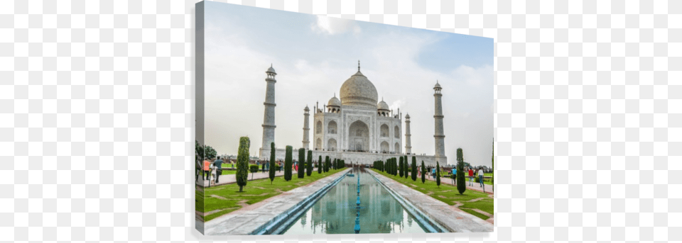 Taj Mahal India Canvas Print Taj Mahal, Arch, Architecture, Gothic Arch, Landmark Png